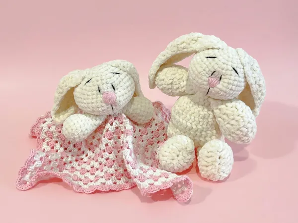 Pack Conejito Tierno - Mantita y Peluche