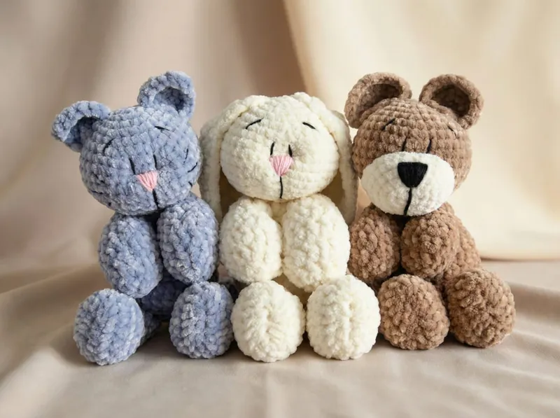 Colección de mantitas y peluches de apego